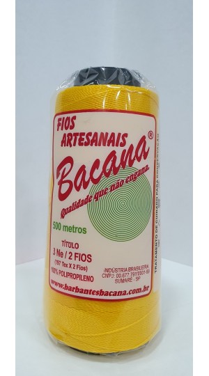 LINHA BACANA 020 AMARELO OURO