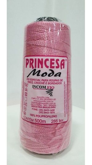 LINHA PRINCESA MODA 06 ROSA BEBÊ
