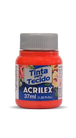 TINTA TECIDO VERMELHO FOGO 507 ACRILEX