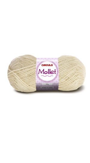 LÃ MOLLET 100G. OFF WHITE 8176
