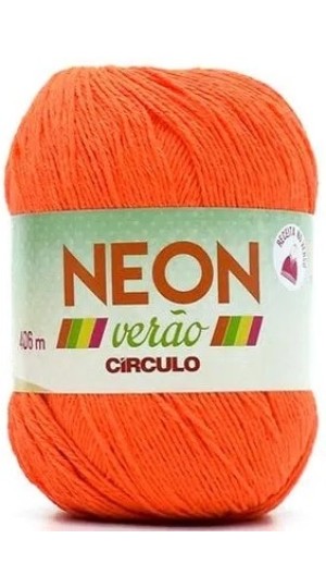 FIO NEON VERÃO 406M. LARANJA NEON 4270