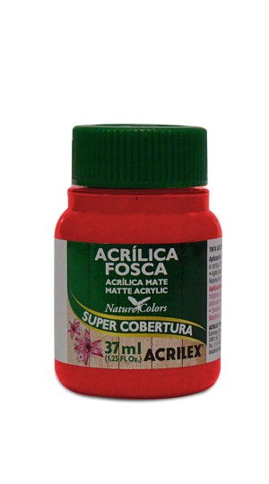 TINTA ACRILICA FOSCA VERMELHO 555