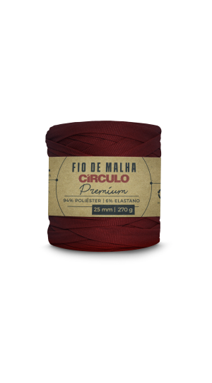 FIO DE MALHA CIRCULO PREMIUM - COR 3986 PICANTE
