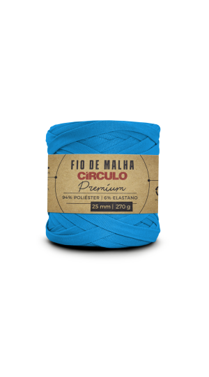 FIO DE MALHA CIRCULO PREMIUM - COR 786 AZUL TROPICAL