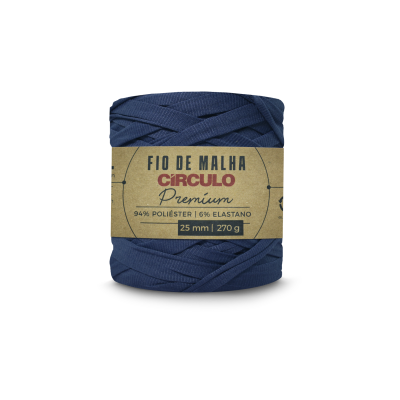 FIO DE MALHA CIRCULO PREMIUM - COR 2802 MAR NOTURNO