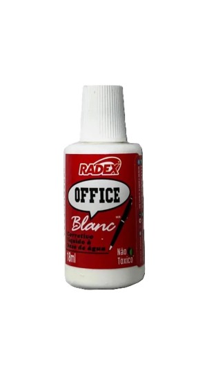 CORRETIVO LIQUIDO BRANCO 18ML. OFFICE
