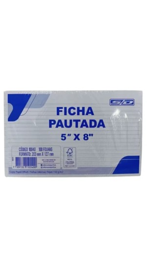 FICHA PAUTADA 5X8 SÃO DOMINGOS