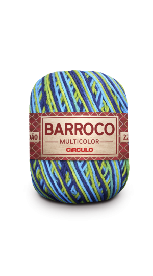 BARROCO MULTICOLOR 6 200G. PAVÃO 9894